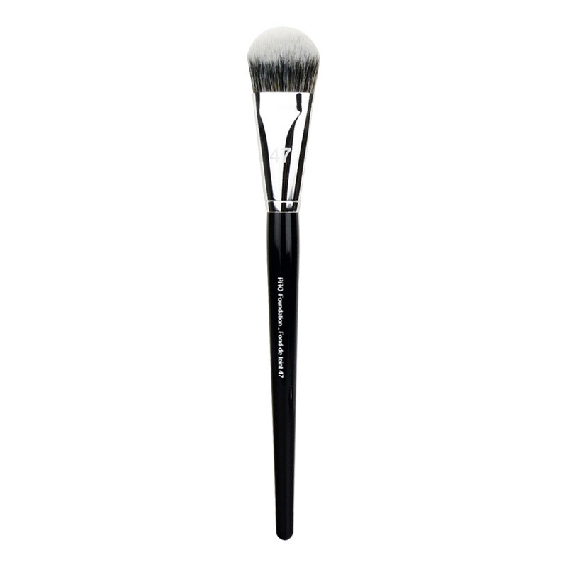 Foundation Brush Cream Meigipintsel kattega Sünteetilised Juuksed Näokontuuri peitepulber Pehme kiudvillane jumestuskosmeetiline