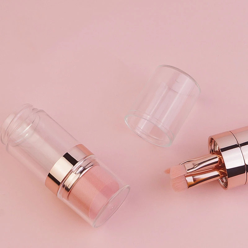 5 az 1-ben visszahúzható sminkecset készlet alapozó szemöldök ajak szemhéjpúder laza púder kozmetikai készlet sminkecset szépségápolási eszközök