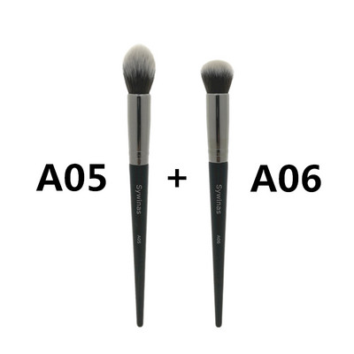 Sywinas 1tk kooniline highlighter Brush #A05 kvaliteetsed segunevad põsepuna meigipintslid.