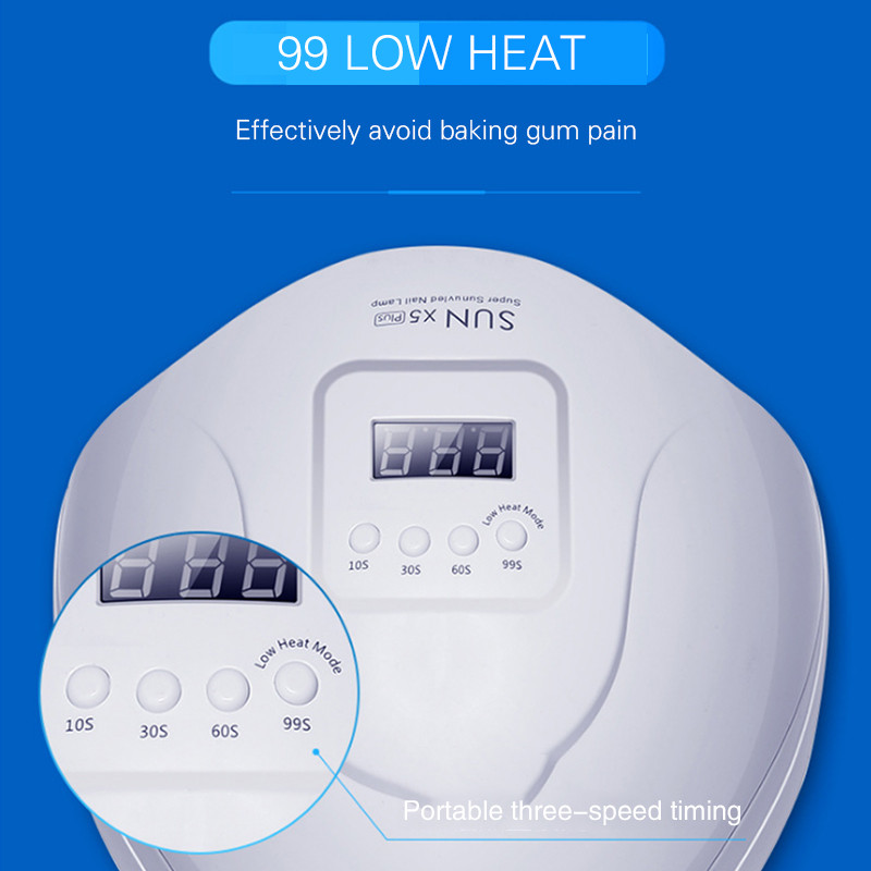 Sušilo za nokte LED lampa za nokte UV lampa za stvrdnjavanje svih gelova za nokte s senzorom pokreta Alat za salon za manikuru i pedikuru