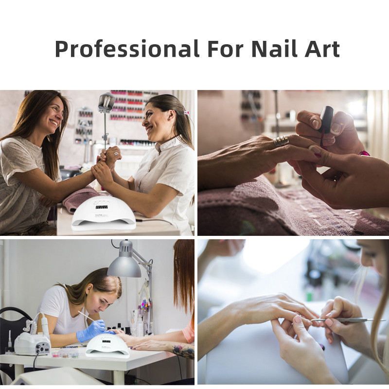 Sušilo za nokte LED lampa za nokte UV lampa za stvrdnjavanje svih gelova za nokte s senzorom pokreta Alat za salon za manikuru i pedikuru