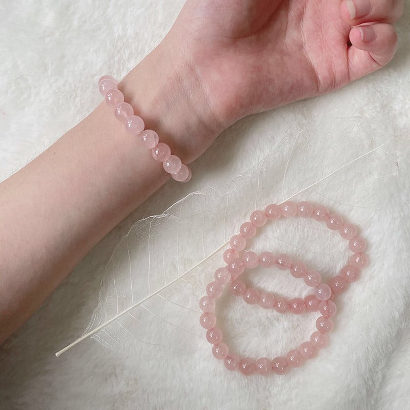 8MM/10MM/12MM apyrankių priedai Aukštos kokybės stiklo apvalūs laisvi tarpikliai, skirti papuošalams gaminti „pasidaryk pats“