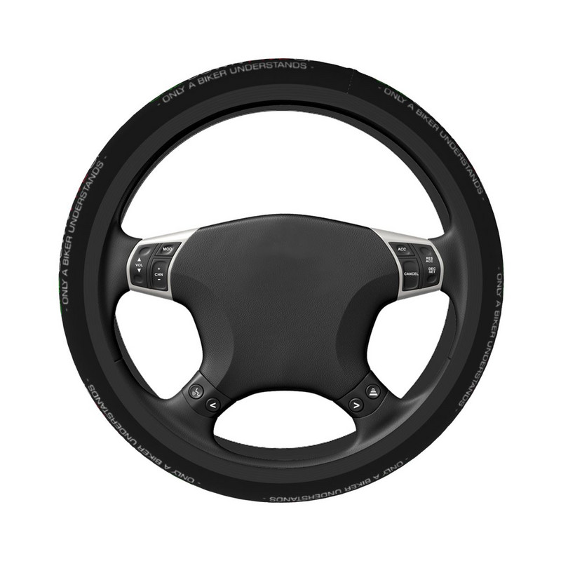 Biker 1N23456 Capac volan auto 37-38 Elastic Motocicletă Moda Decorare auto Accesorii volan