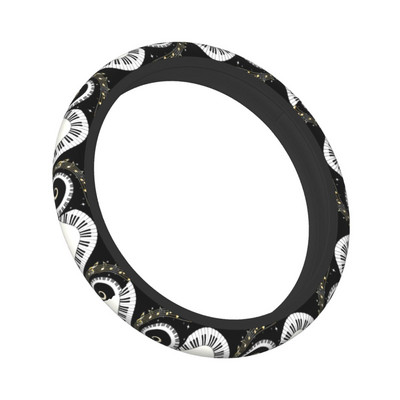 37-38 Roolikatted Klaveri klaviatuur Kunst universaalne noot Autostiil Moodne autotarvikud