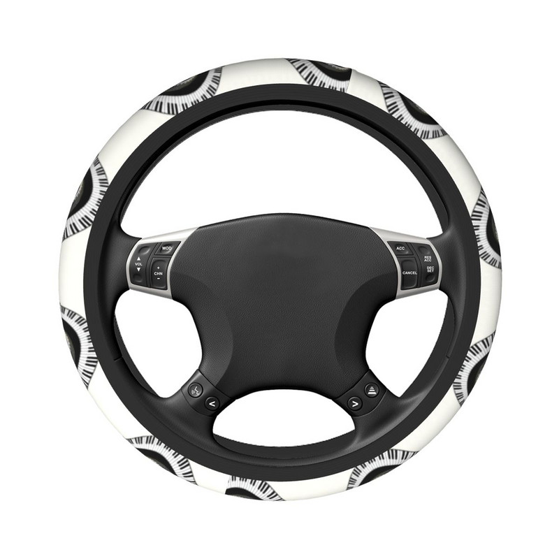 37-38 Roolikatted Klaveri klaviatuur Kunst universaalne noot Autostiil Moodne autotarvikud