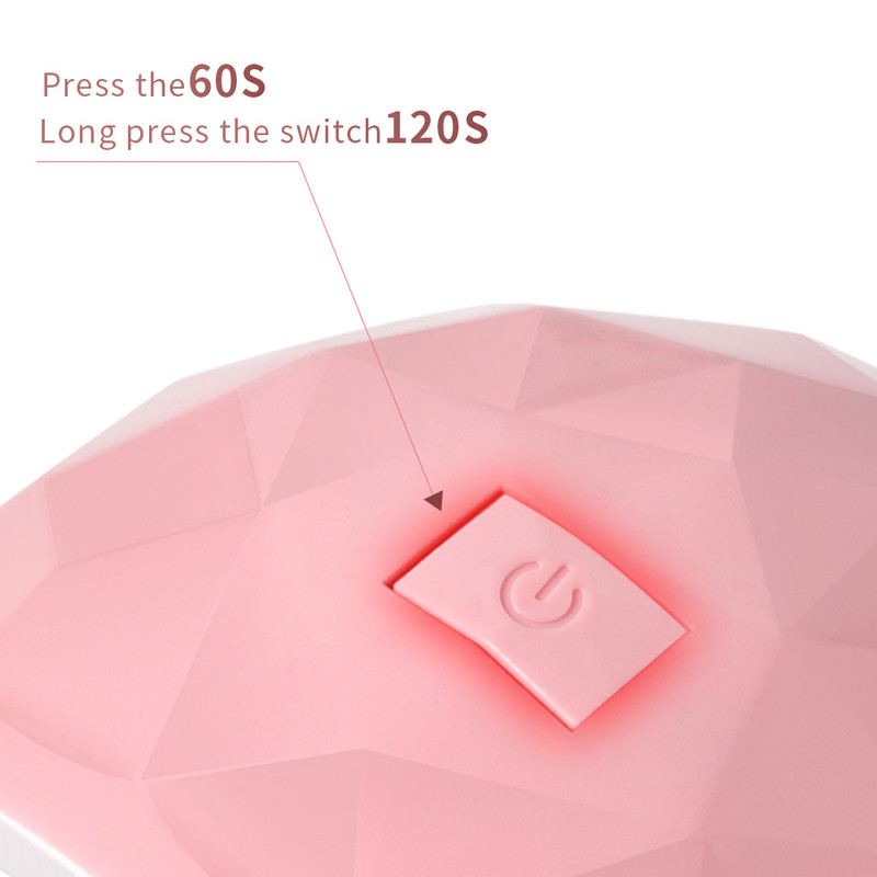 54W 18 LED kuivatuslamp maniküür UV küünekuivati kuivav geel-küünelakk Integreeritud USB Smart Timer päikesevalguse küünekunsti tööriistad