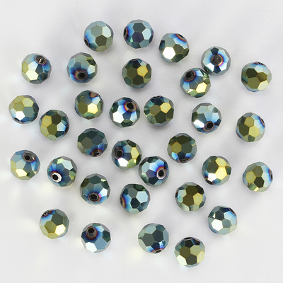 3 4 6 8mm margele rotunde de cristal mărgele de sticlă colorate fațetate margele distanțatoare libere pentru realizarea de bijuterii, brățară, colier, bricolaj