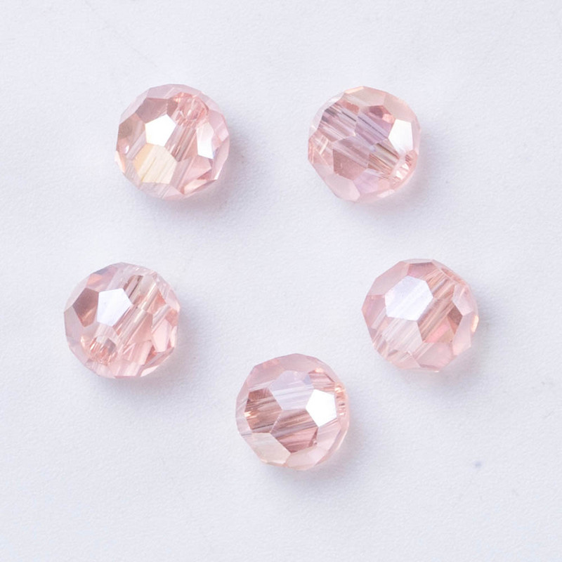 3 4 6 8 mm ümmargused kristallhelmed lihvitud värvilised klaashelmed lahtised vahehelmed ehete valmistamiseks näputööks käevõru kaelakee isetegemine