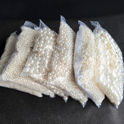 Perle od imitacije bisera od ABS-a Labave okrugle akrilne perle za ručni rad za ogrlice, narukvice Izrada dijelova nakita „uradi sam“