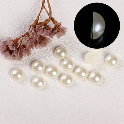 Perle od imitacije bisera od ABS-a Labave okrugle akrilne perle za ručni rad za ogrlice, narukvice Izrada dijelova nakita „uradi sam“