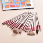 KOSMETYKI Meigipintsel 20 tk silmapintslid Lauvärvi silmalainer kulmupintsel Silmameigi tööriistade komplekt Odav pintsel