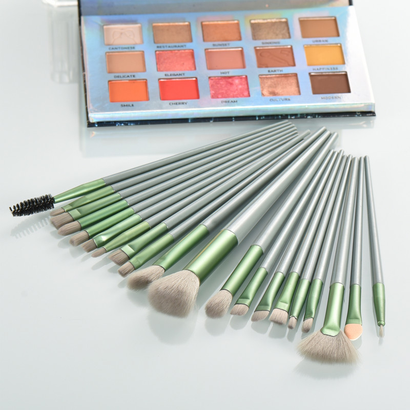 KOSMETYKI Meigipintsel 20 tk silmapintslid Lauvärvi silmalainer kulmupintsel Silmameigi tööriistade komplekt Odav pintsel