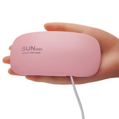 Mini nagų lako klijų džiovinimo lempa USB sąsaja Sulankstoma Mini Mouse šviesos terapijos lempa LED nagų tobulinimo lempa Nešiojama UV lempa