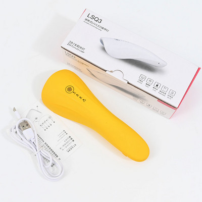 Mini nagų lako klijų džiovinimo lempa USB sąsaja Sulankstoma Mini Mouse šviesos terapijos lempa LED nagų tobulinimo lempa Nešiojama UV lempa