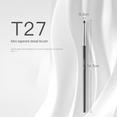 Četkica za razmazivanje olovke za oči Precizna četkica za razmazivanje šminke Četkica za razmazivanje sjenila od konjske dlake Mali kistovi za šminku za dimljene olovke