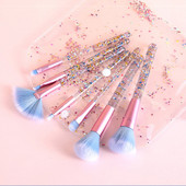 7 meigipintsli tööriistakomplekt Professionaalne naiste kosmeetiline puuder, lauvärvi jumestuskreem Põsepuna segav Beauty meigipintsel Maquiagem