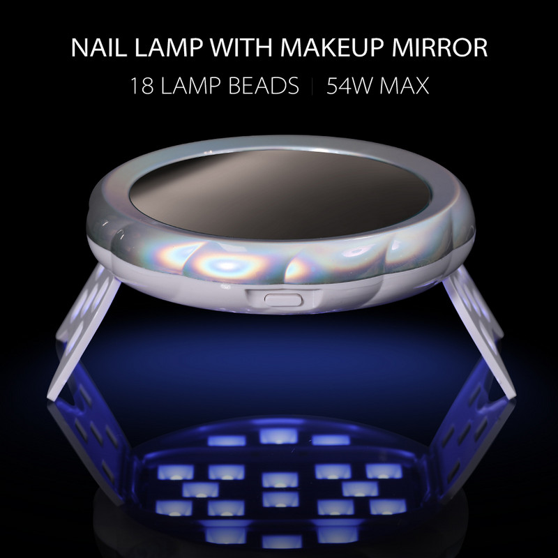 HALAIMAN USB 54W küünekuivatuslamp meigipeegel kõikidele maniküüritööriistadele Led lamp küüntele UV valgus geelküünte jaoks Aksessuaarid