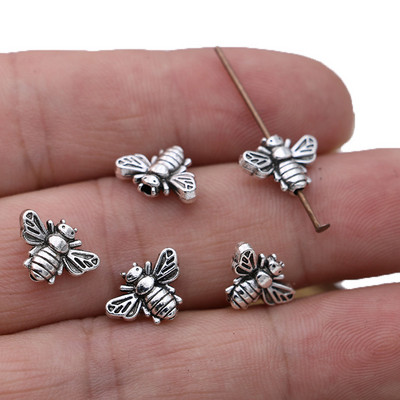 20 tk Tiibeti hõbetatud elupuu lahtised vahehelmed ehete valmistamiseks käevõru DIY tarvikud käsitöö 9 mm