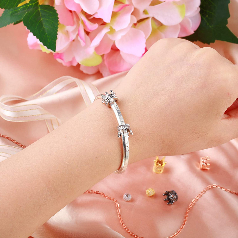 3 tk Micro Pave tsirkooniumoksiidi helmed ümmarguse geomeetriaga metallist kuubikujulised tsirkoonhelmed meisterdamiseks käevõru kaelakee disainiga ehete käsitöö tegemiseks