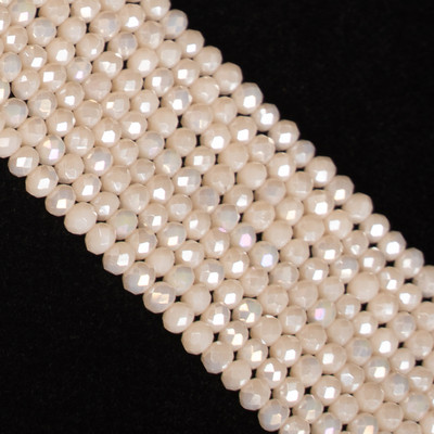 3 mm 140 tk Kvaliteetsed ümmargused lihvitud klaaskristallhelmed-vahetükk helmed hulgitarvikud Helmed käevõru ehete valmistamiseks isetegemine