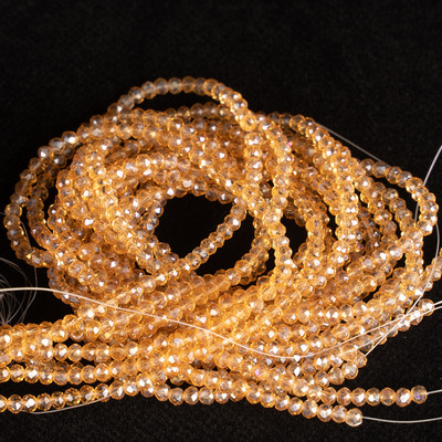 3 mm 140 tk Kvaliteetsed ümmargused lihvitud klaaskristallhelmed-vahetükk helmed hulgitarvikud Helmed käevõru ehete valmistamiseks isetegemine