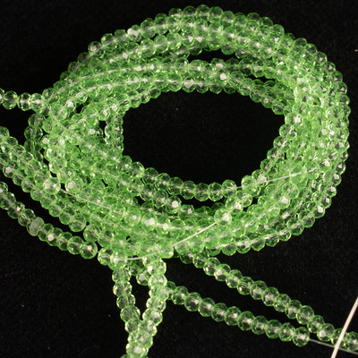 3 mm 140 tk Kvaliteetsed ümmargused lihvitud klaaskristallhelmed-vahetükk helmed hulgitarvikud Helmed käevõru ehete valmistamiseks isetegemine