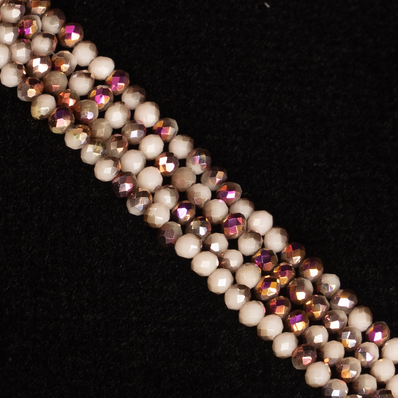 3 mm 140 tk Kvaliteetsed ümmargused lihvitud klaaskristallhelmed-vahetükk helmed hulgitarvikud Helmed käevõru ehete valmistamiseks isetegemine