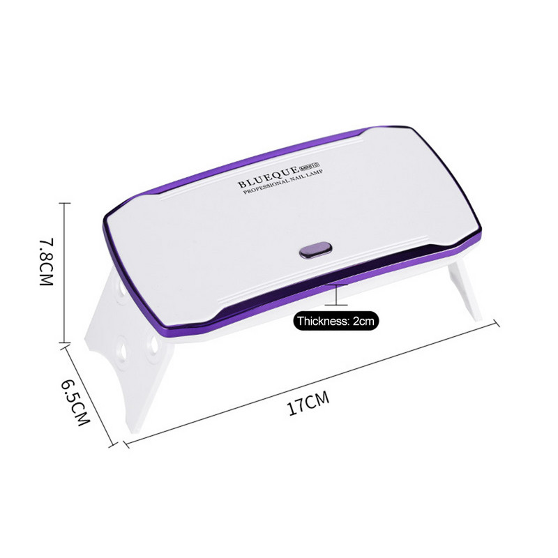 USB-toitega maniküüri valgusteraapia masin mini küünte küpsetuslamp UV-kõvastumisinstrument käeshoitav mini küünelaki liimilamp