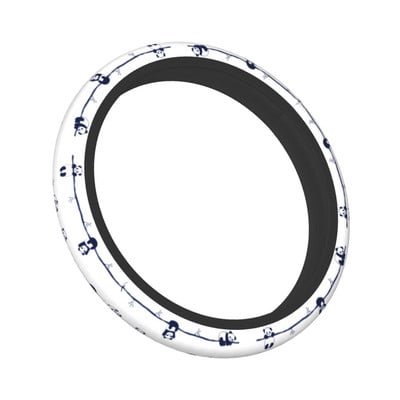 Mielas „Panda“ automobilio vairo dangtelis 38 cm „Lovely Animal“ automatinio vairo apsauga, tinkami automobilio stiliaus automobilių priedai