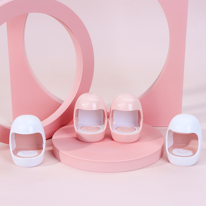 1 бр. USB сушилня за нокти 6W UV LED лампа Nail Art Инструменти за маникюр Дизайн с форма на розово яйце 30S Бързо съхнещо втвърдяване за гел лак за нокти