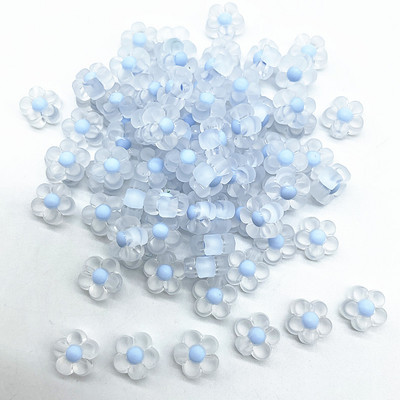 30 tk 12 mm matistavad akrüülist päevalillehelmed, lahtised vahehelmed ehete valmistamiseks DIY käsitsi valmistatud tarvikud (auk: 3,0 mm)