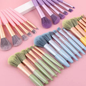 6/5 tk Meigipintslite komplekt Lauvärvide jumestuskreem Naiste kosmeetiline pintsel Lauvärv Põsepunapuuder Segav Beauty Soft Make Up Tools