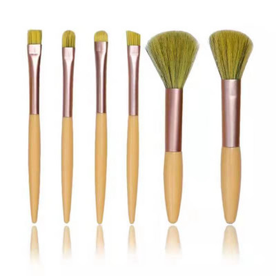 6/5 tk Meigipintslite komplekt Lauvärvide jumestuskreem Naiste kosmeetiline pintsel Lauvärv Põsepunapuuder Segav Beauty Soft Make Up Tools