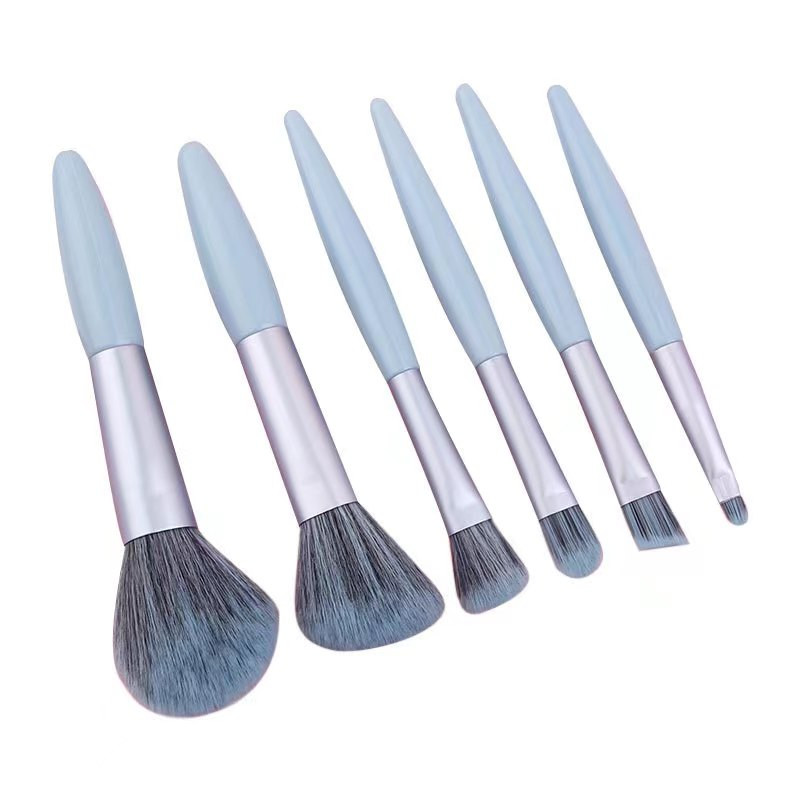 6/5 tk Meigipintslite komplekt Lauvärvide jumestuskreem Naiste kosmeetiline pintsel Lauvärv Põsepunapuuder Segav Beauty Soft Make Up Tools