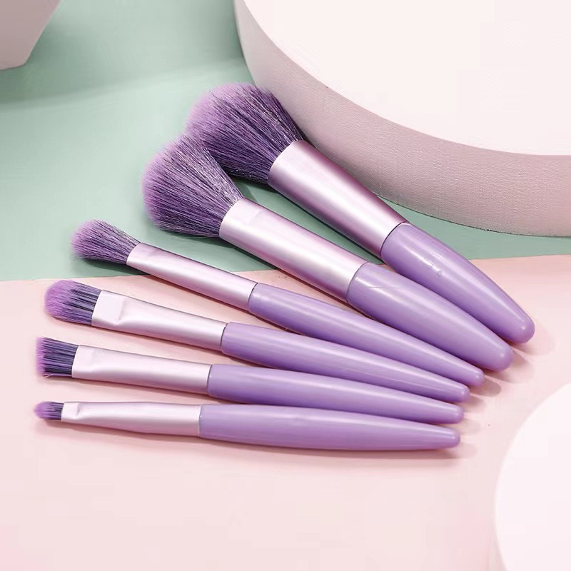 6/5 tk Meigipintslite komplekt Lauvärvide jumestuskreem Naiste kosmeetiline pintsel Lauvärv Põsepunapuuder Segav Beauty Soft Make Up Tools
