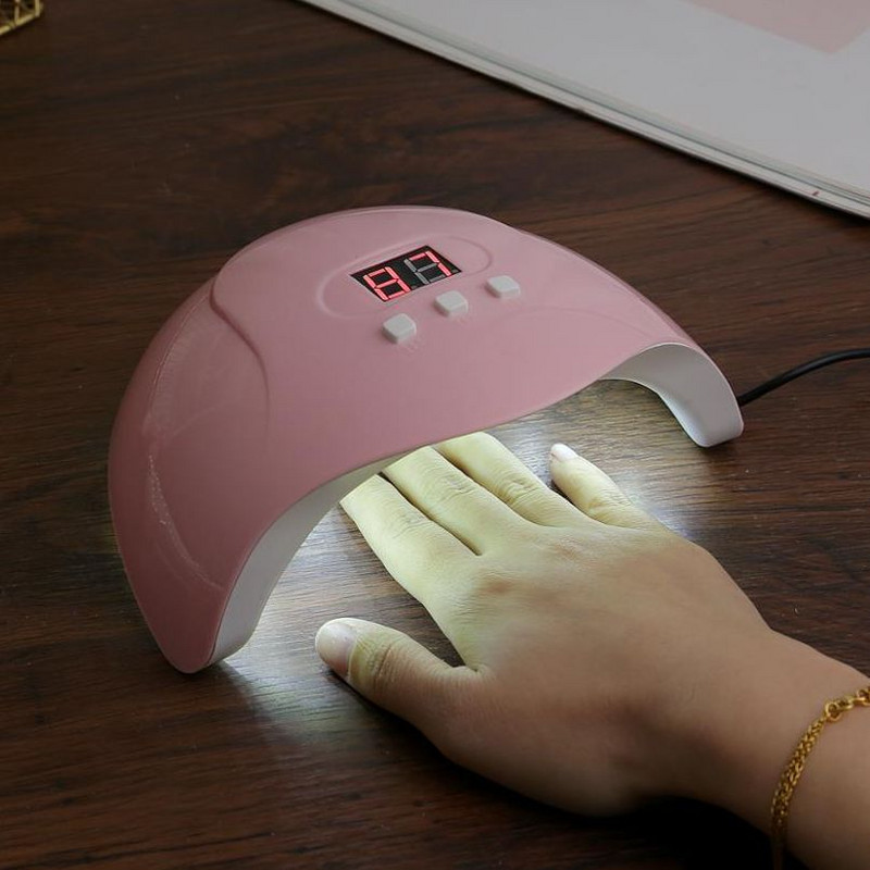 54W UV LED svjetiljka 18 LED sušilica za nokte za brzo sušenje noktiju sa pametnim automatskim senzorom 30/60/90s Podešavanje vremena Alati za manikuru noktiju