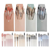 8 τμχ Mini Professional Makeup Brushes Eye Shadow Powder Blusher σετ πινέλων μακιγιάζ υψηλής ποιότητας Εργαλεία μακιγιάζ με βούρτσες βλεφαρίδων