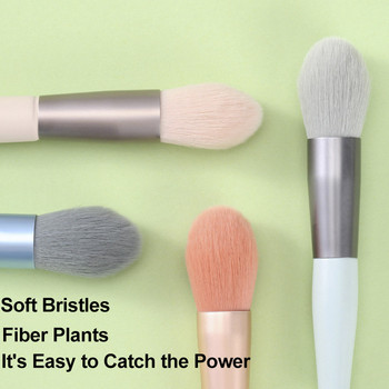 8 τμχ Mini Professional Makeup Brushes Eye Shadow Powder Blusher σετ πινέλων μακιγιάζ υψηλής ποιότητας Εργαλεία μακιγιάζ με βούρτσες βλεφαρίδων