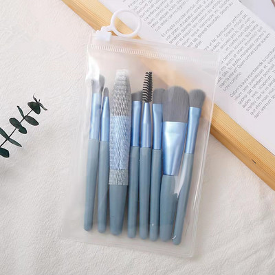 8 τμχ Mini Professional Makeup Brushes Eye Shadow Powder Blusher σετ πινέλων μακιγιάζ υψηλής ποιότητας Εργαλεία μακιγιάζ με βούρτσες βλεφαρίδων