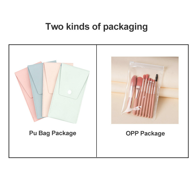 8 τμχ Mini Professional Makeup Brushes Eye Shadow Powder Blusher σετ πινέλων μακιγιάζ υψηλής ποιότητας Εργαλεία μακιγιάζ με βούρτσες βλεφαρίδων