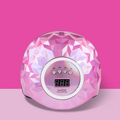 Namų LED 60 UV nagų lempa geliniam nagų lako džiovinimui Smart Sensor Low Heat Mode Nail Art Salon Profesionalus manikiūro įrankių aparatas