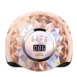 Namų LED 60 UV nagų lempa geliniam nagų lako džiovinimui Smart Sensor Low Heat Mode Nail Art Salon Profesionalus manikiūro įrankių aparatas