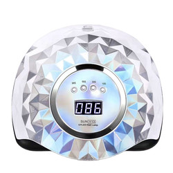 Namų LED 60 UV nagų lempa geliniam nagų lako džiovinimui Smart Sensor Low Heat Mode Nail Art Salon Profesionalus manikiūro įrankių aparatas