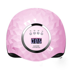 Namų LED 60 UV nagų lempa geliniam nagų lako džiovinimui Smart Sensor Low Heat Mode Nail Art Salon Profesionalus manikiūro įrankių aparatas