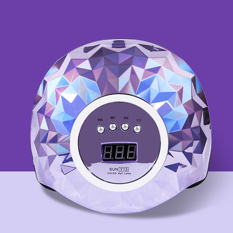Namų LED 60 UV nagų lempa geliniam nagų lako džiovinimui Smart Sensor Low Heat Mode Nail Art Salon Profesionalus manikiūro įrankių aparatas