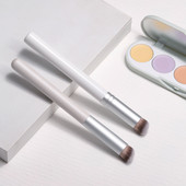 OVW 1PCS Professional Concealer Βούρτσες Μακιγιάζ Λευκή ξύλινη λαβή Συνθετική τρίχα Blending Concealer Beauty Cosmetic Makeup