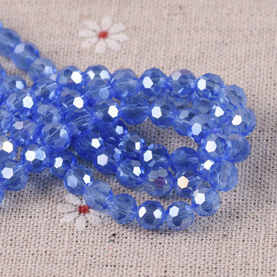 Ring 32 tahudega lõigatud pall AB pinnatud värvid 3 mm 4 mm 6 mm 8 mm lihvitud kristallklaas lahtised vahehelmed, partii ehete valmistamiseks isetegemiseks