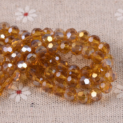 Ring 32 tahudega lõigatud pall AB pinnatud värvid 3 mm 4 mm 6 mm 8 mm lihvitud kristallklaas lahtised vahehelmed, partii ehete valmistamiseks isetegemiseks