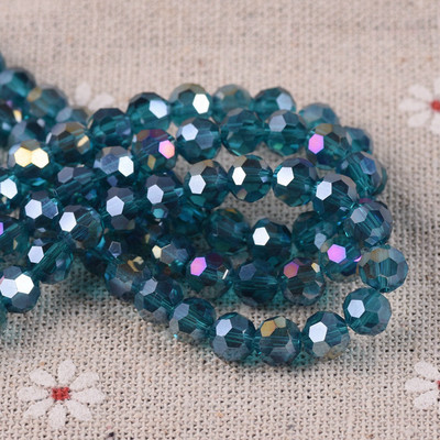 Ring 32 tahudega lõigatud pall AB pinnatud värvid 3 mm 4 mm 6 mm 8 mm lihvitud kristallklaas lahtised vahehelmed, partii ehete valmistamiseks isetegemiseks