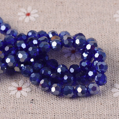 Ring 32 tahudega lõigatud pall AB pinnatud värvid 3 mm 4 mm 6 mm 8 mm lihvitud kristallklaas lahtised vahehelmed, partii ehete valmistamiseks isetegemiseks